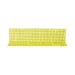 Perforated Aluminum Shelf - Yellow