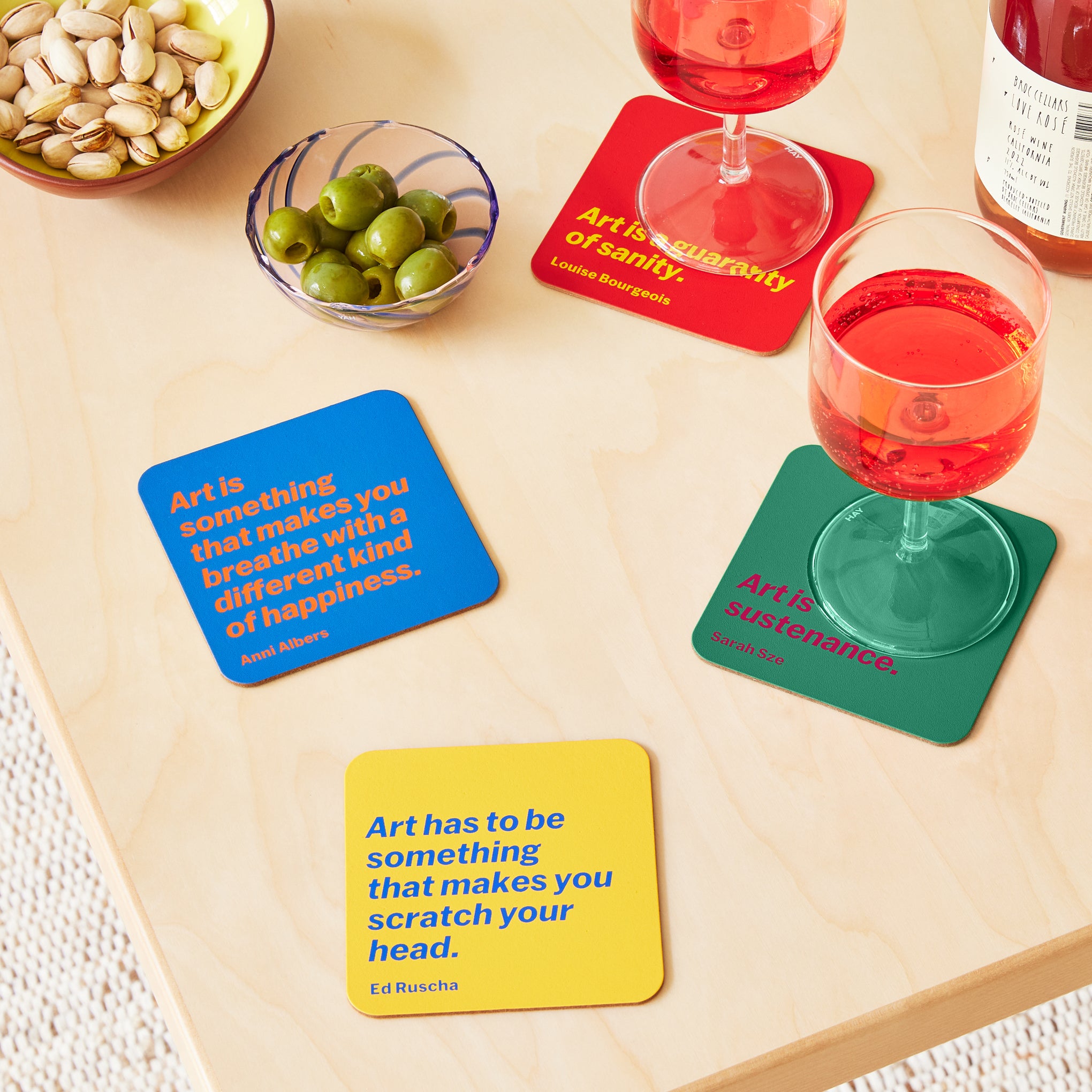 MoMA Artist Quote Coaster - Ed Ruscha - Image 2