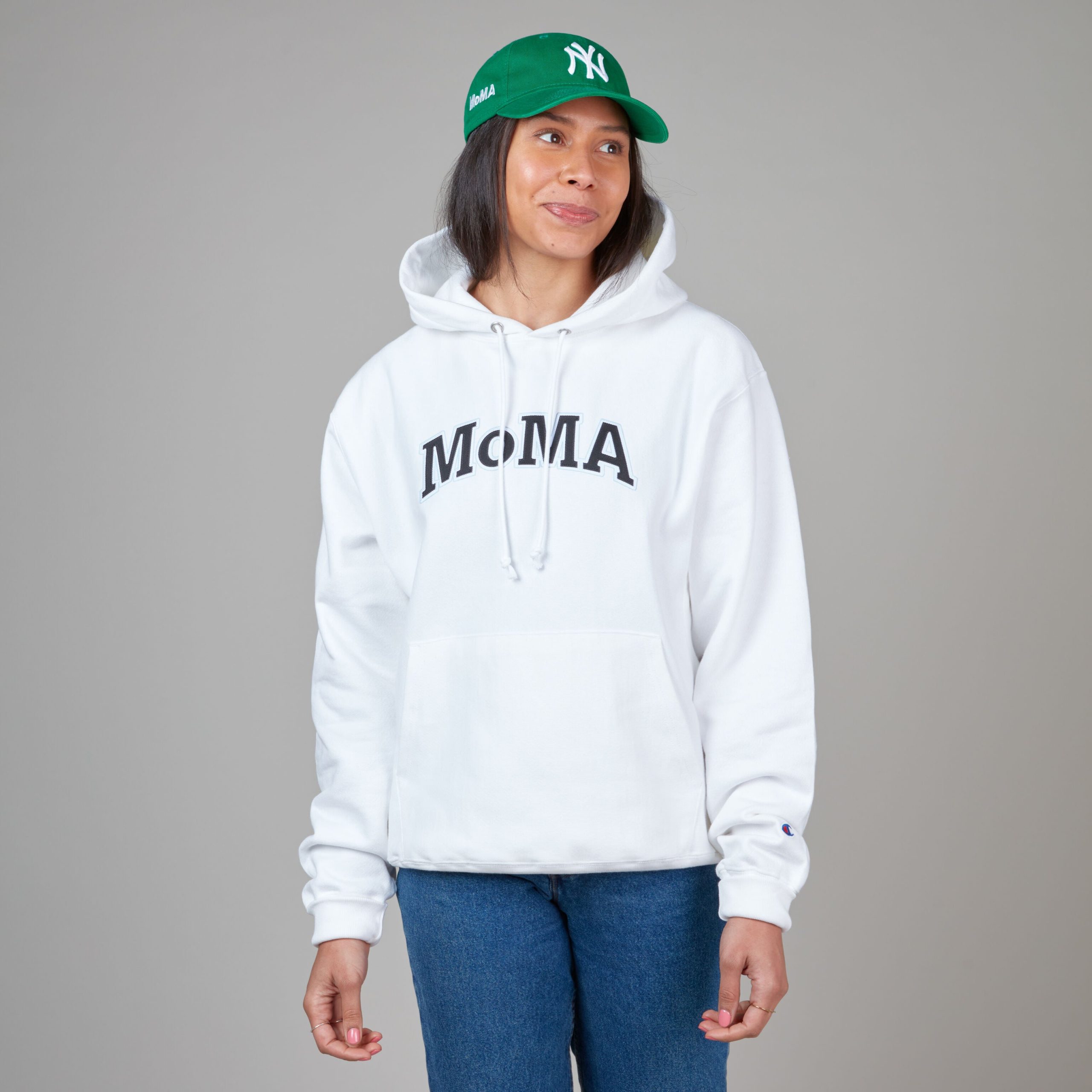 Champion Hoodie - MoMA Edition - White - Image 2