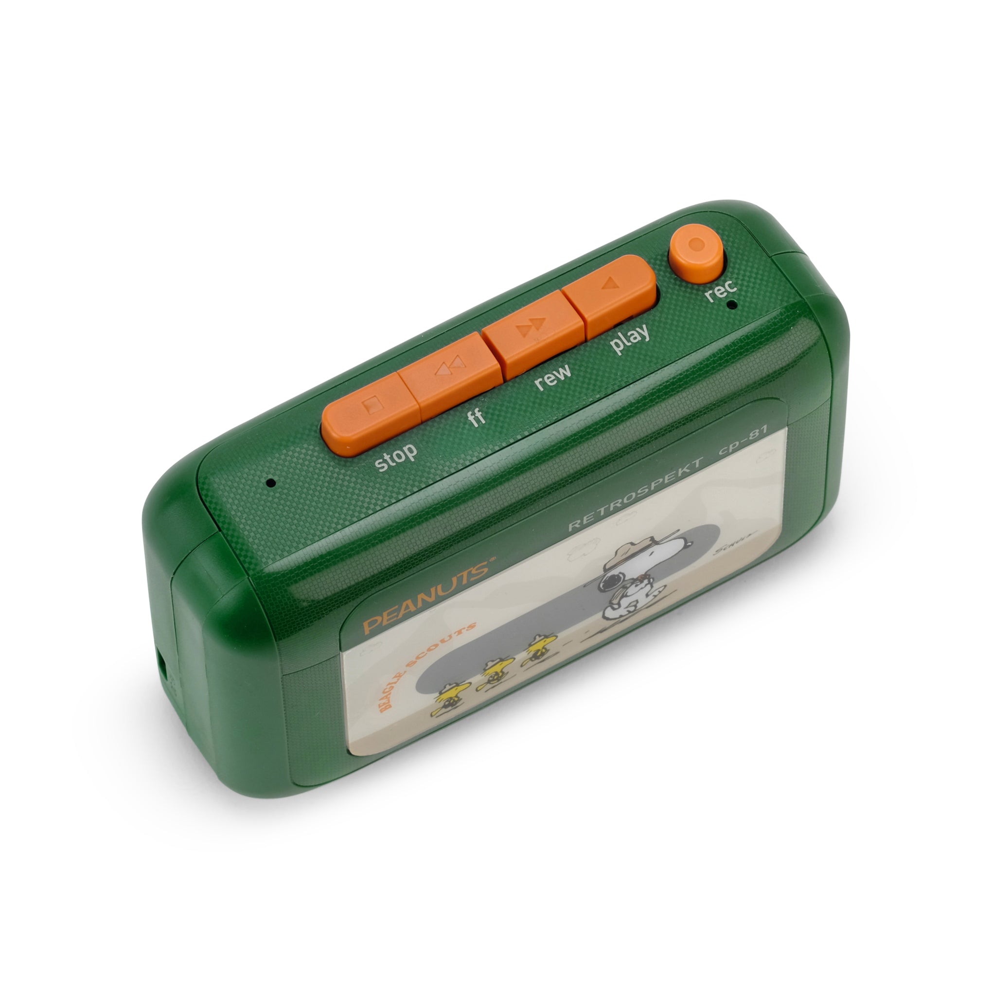 Snoopy's Beagle Scouts CP-81 Cassette Player - Image 5