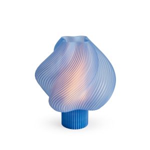 Soft Serve 3D-Printed Lamp - Blueberry Sorbet