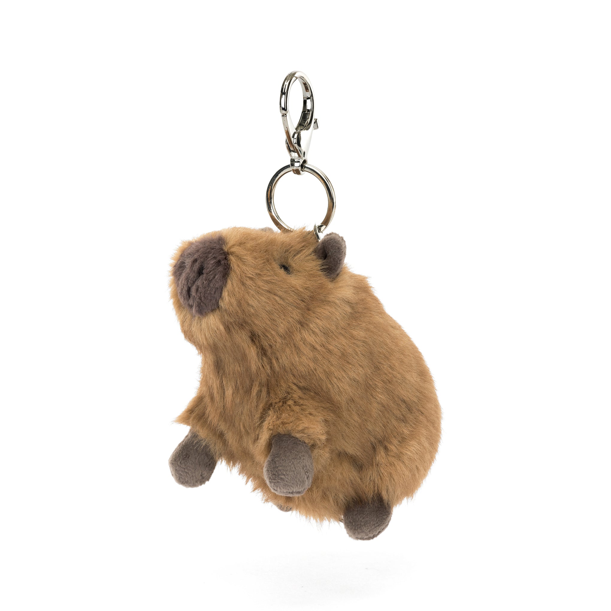 Jellycat Animal Bag Charm Plush - Clyde Capybara - Image 3