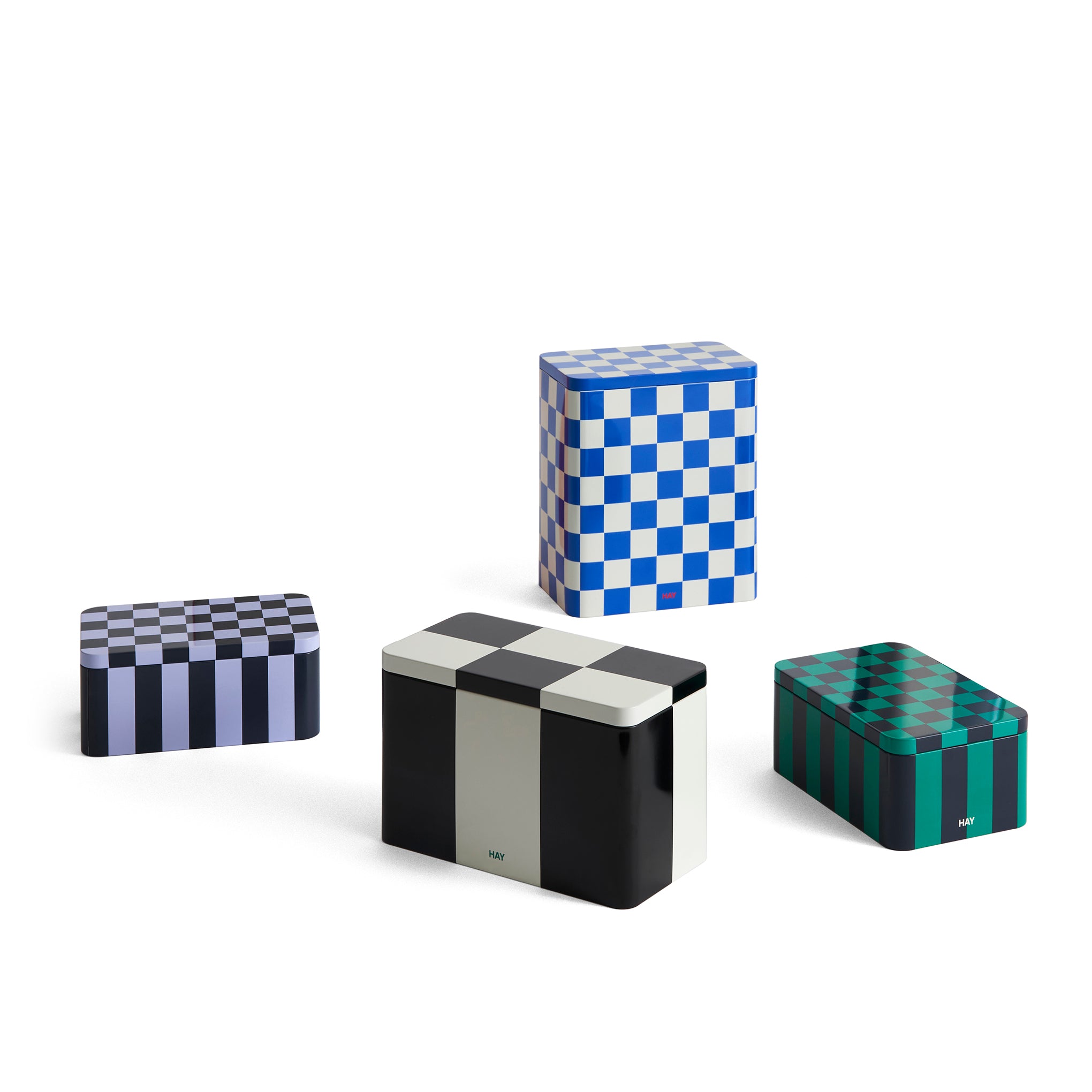 HAY Tin Container - Dark Blue/ Green - Image 5