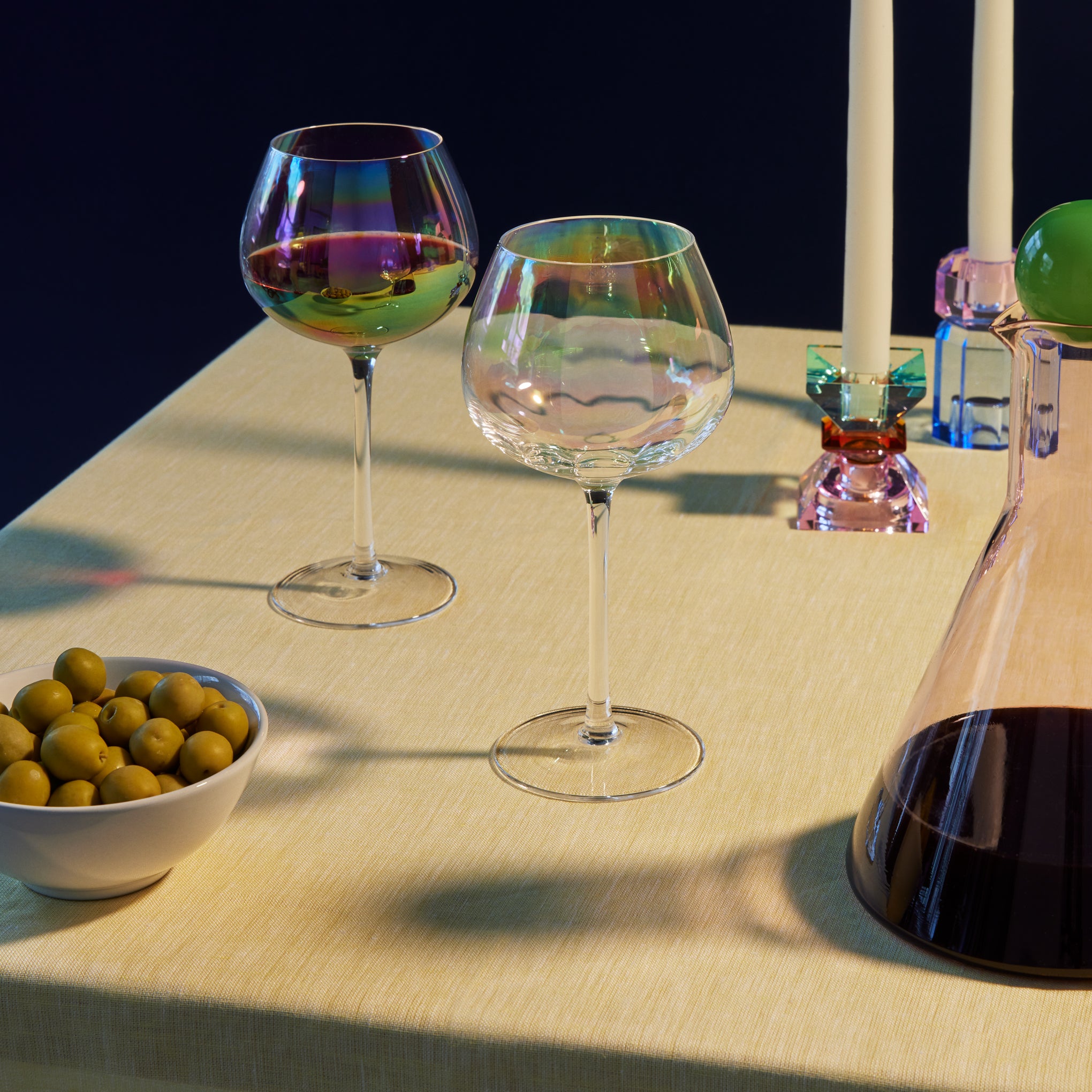 Pearl Glass Drinkware - Set of 2 - Red Wine - Image 2