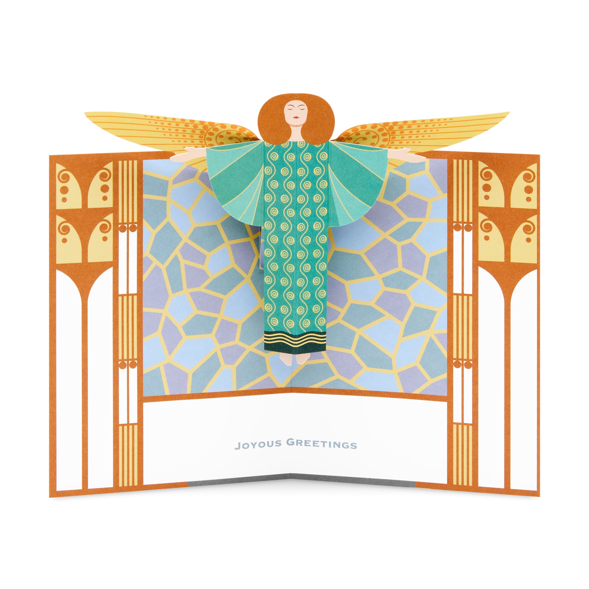 Peaceful Angel Holiday Pop-Up Cards - Set of 8