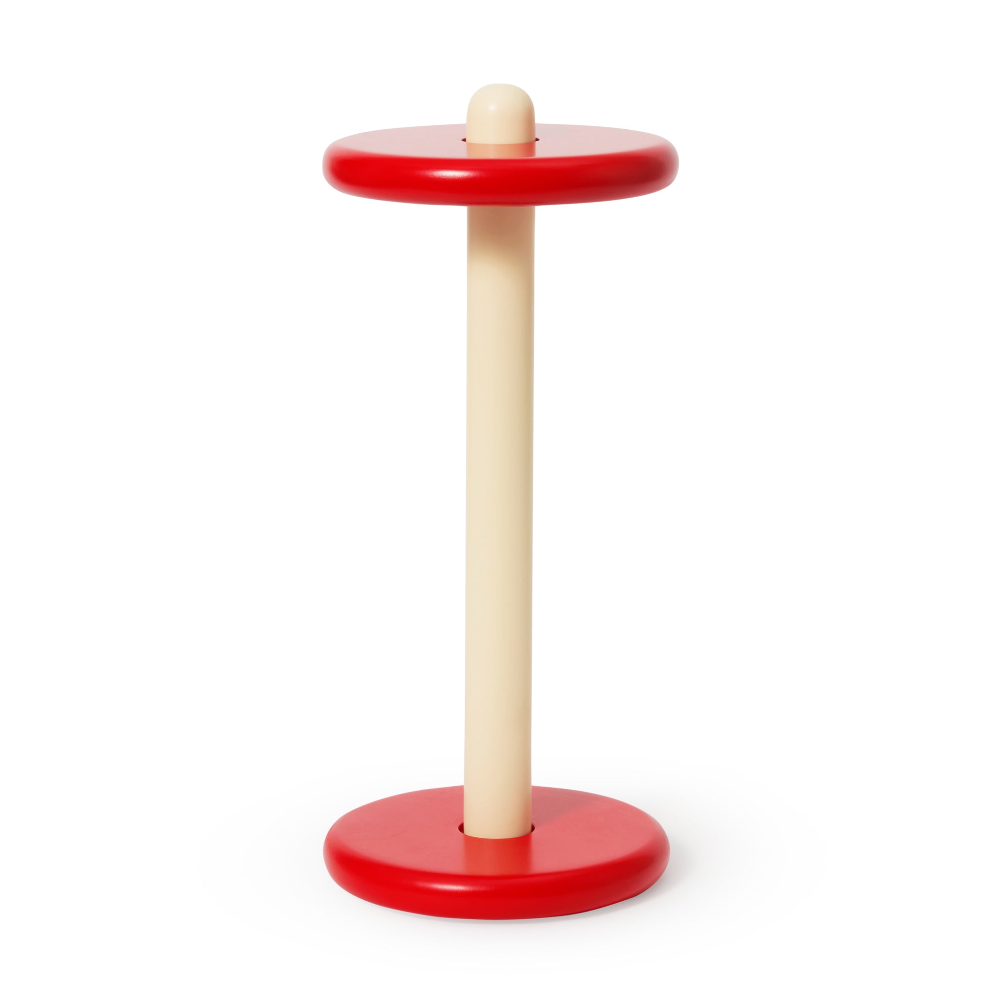 Areaware Spool Paper Towel Holder - Red - Image 4