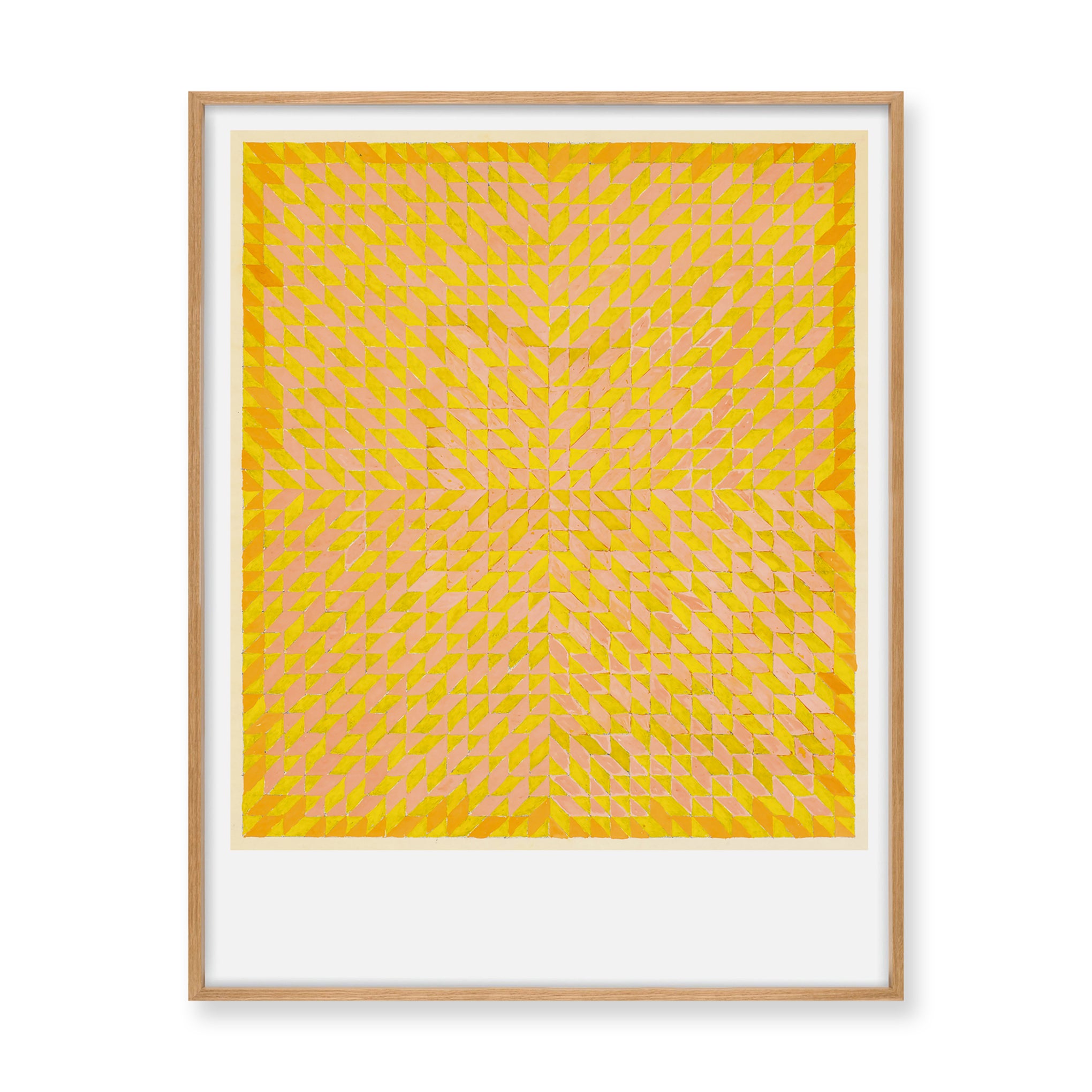 Anni Albers Study for Do I Framed Poster