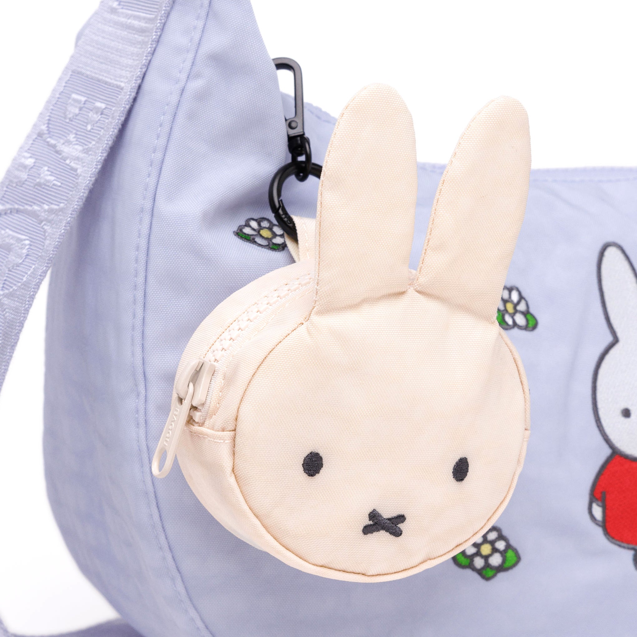 Miffy Baggu Recycled Nylon Bag Charm - Image 3