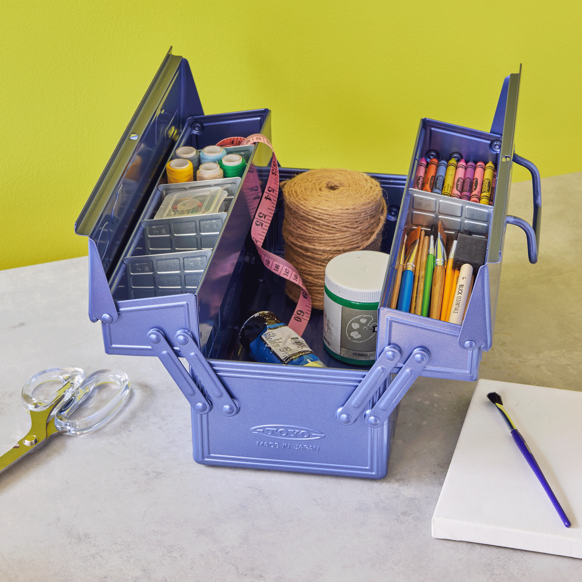 Toyo ST-350 Tool Box - Metallic Periwinkle - Image 2