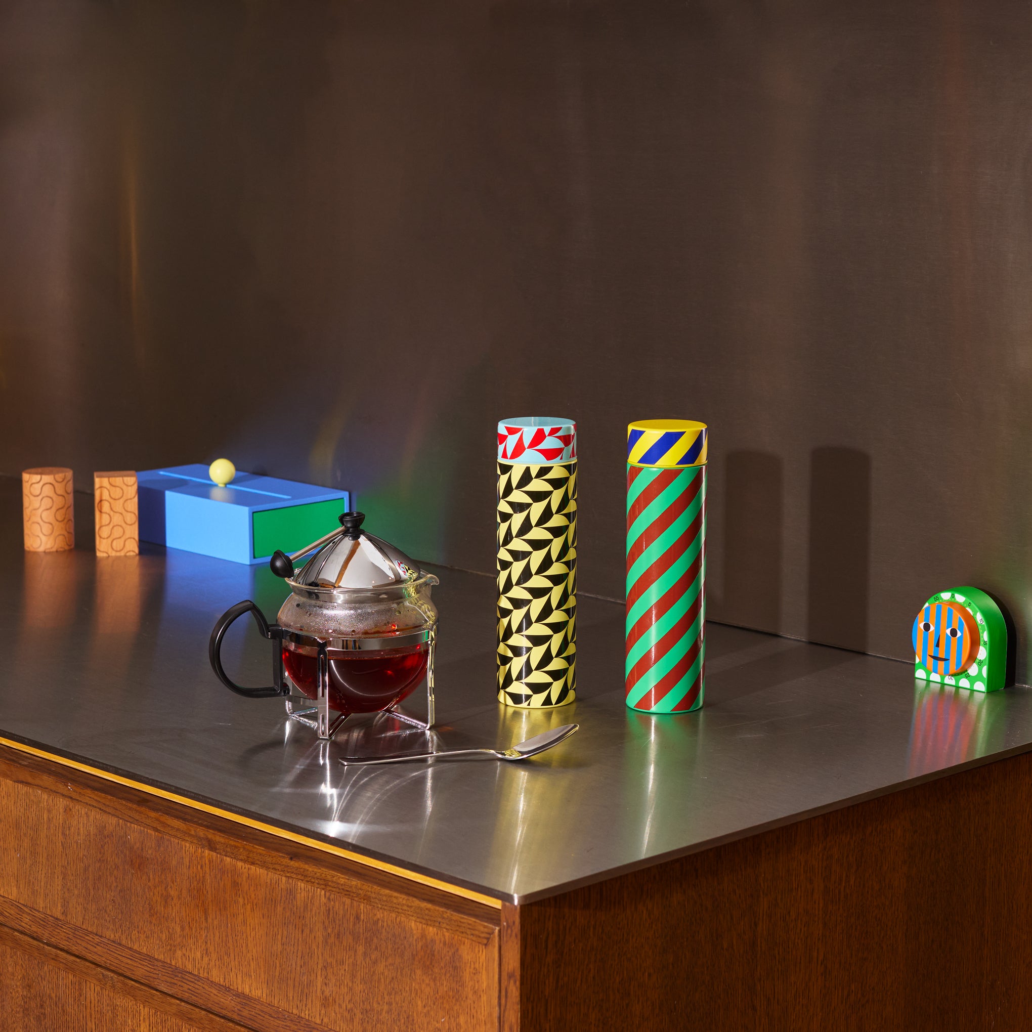 Dusen Dusen Pattern Thermal Bottle - Scallop - Image 5