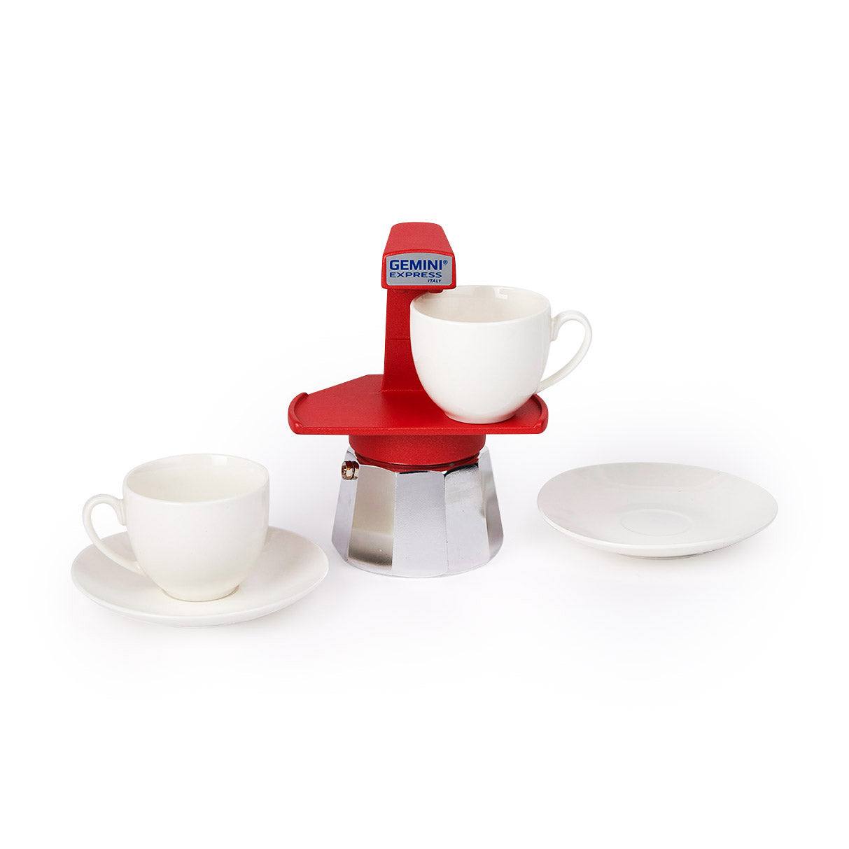 Gemini Espresso Maker - Red - Image 3