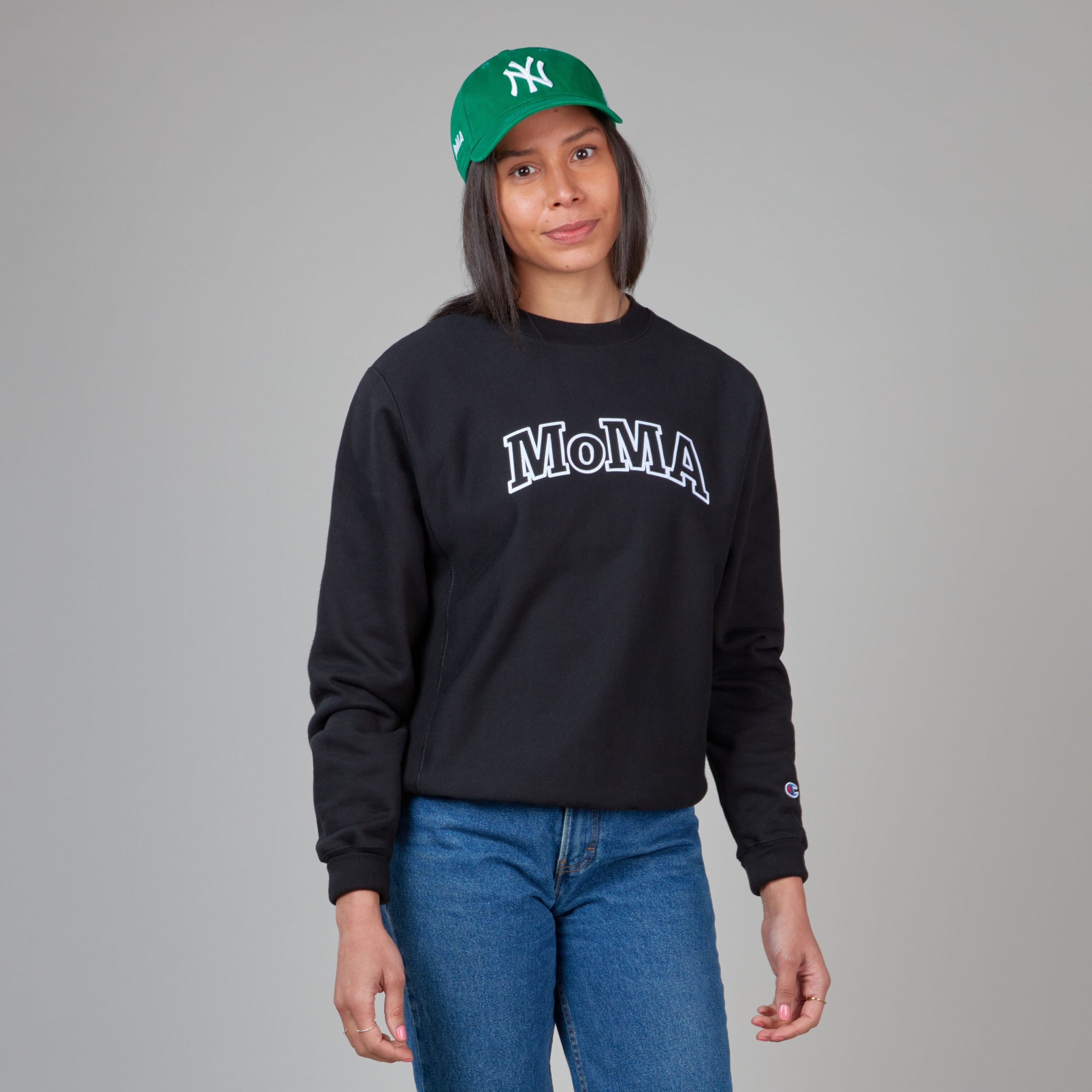 Champion Crewneck Sweatshirt - MoMA Edition - Black - Image 2