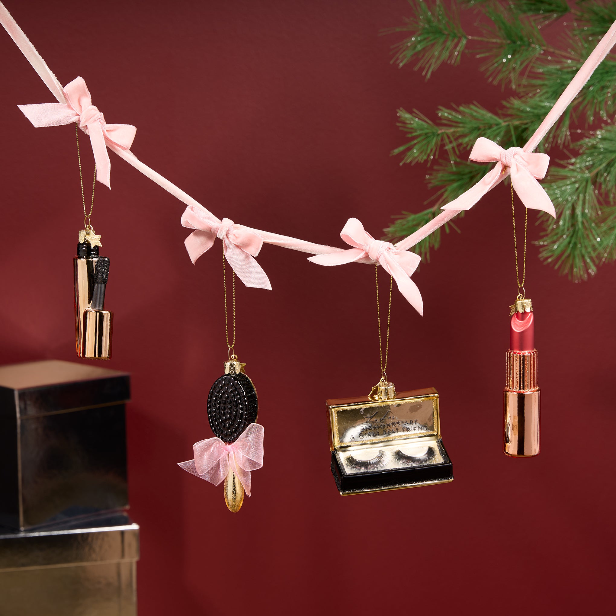 Beauty Counter Glass Holiday Ornament - Lipstick - Image 2