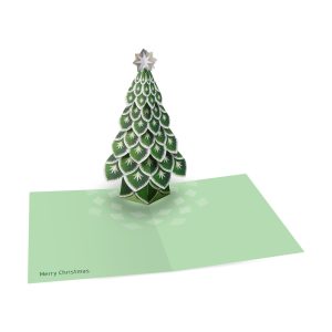 Shimmering Tree Holiday Cards - Set of 8