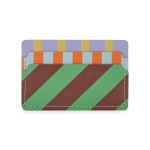 Dusen Dusen Recycled Leather Card Holder - Stripe