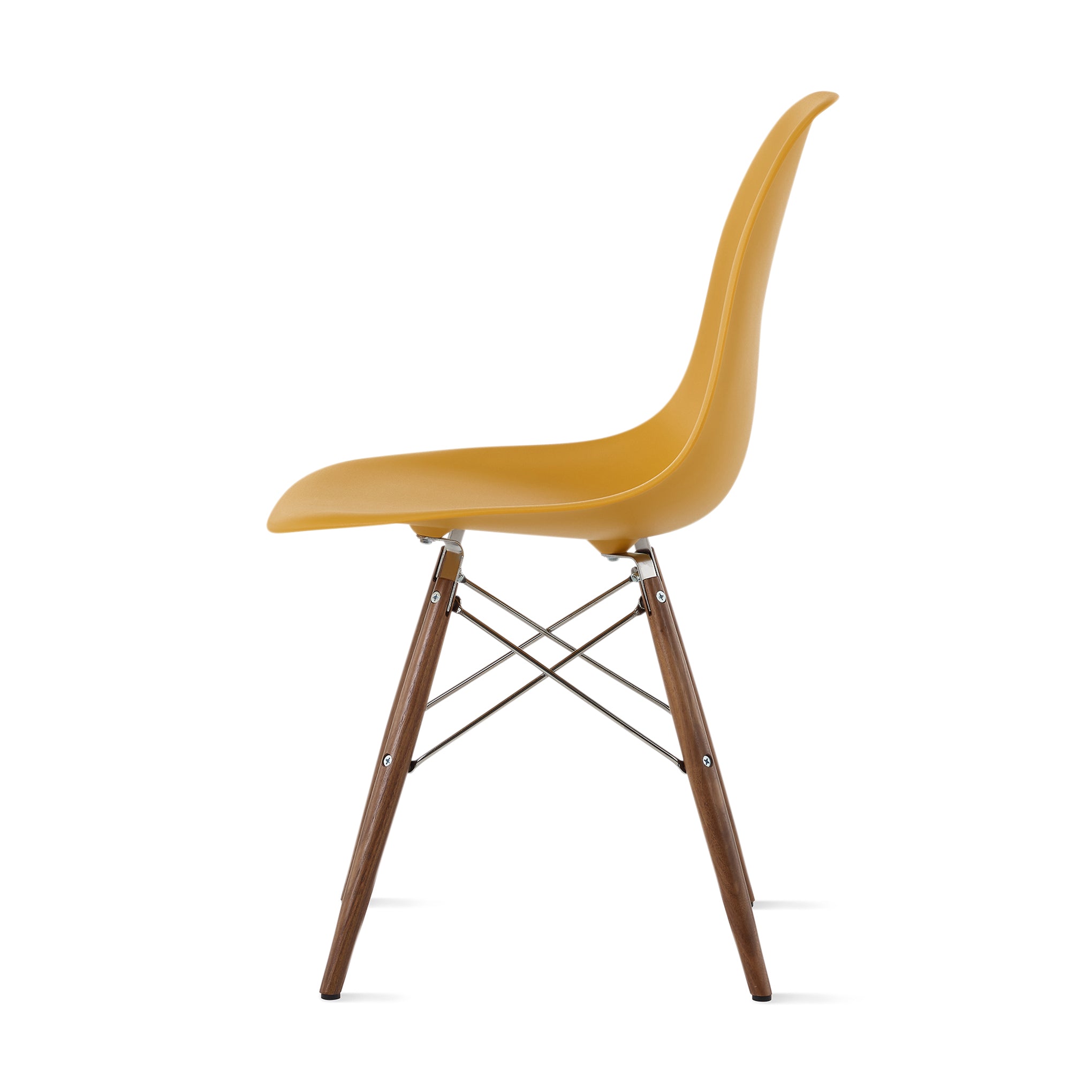 Eames® Molded Recycled Plastic Side Chair - Deep Yellow - Image 3