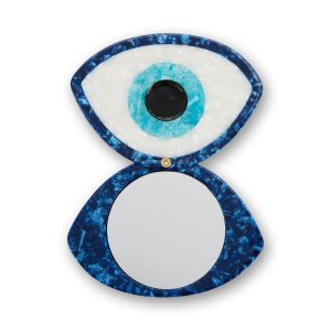 Solar Eclipse Compact Mirror - Evil Eye