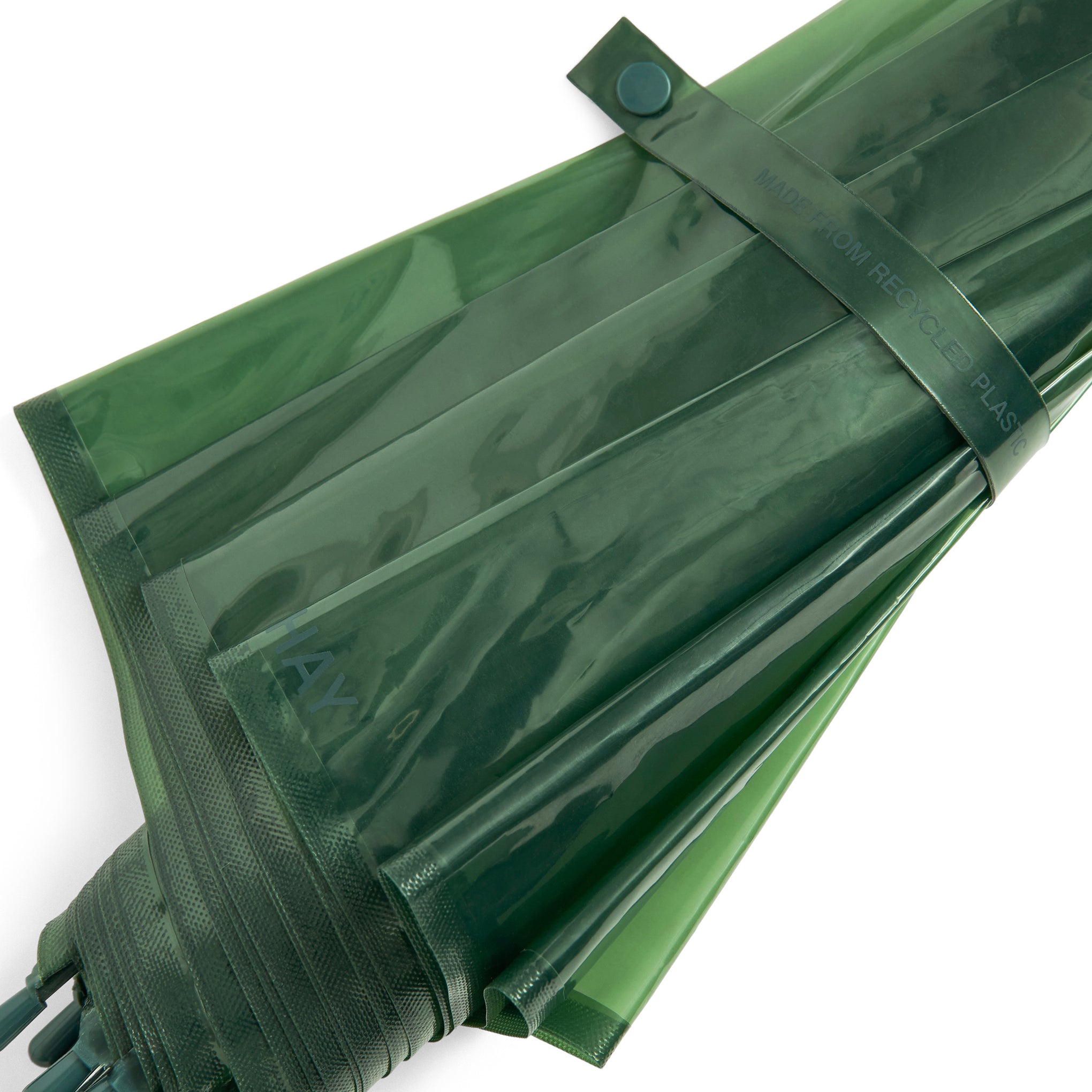 HAY Canopy Stick Recycled Plastic Umbrella - Green - Image 4