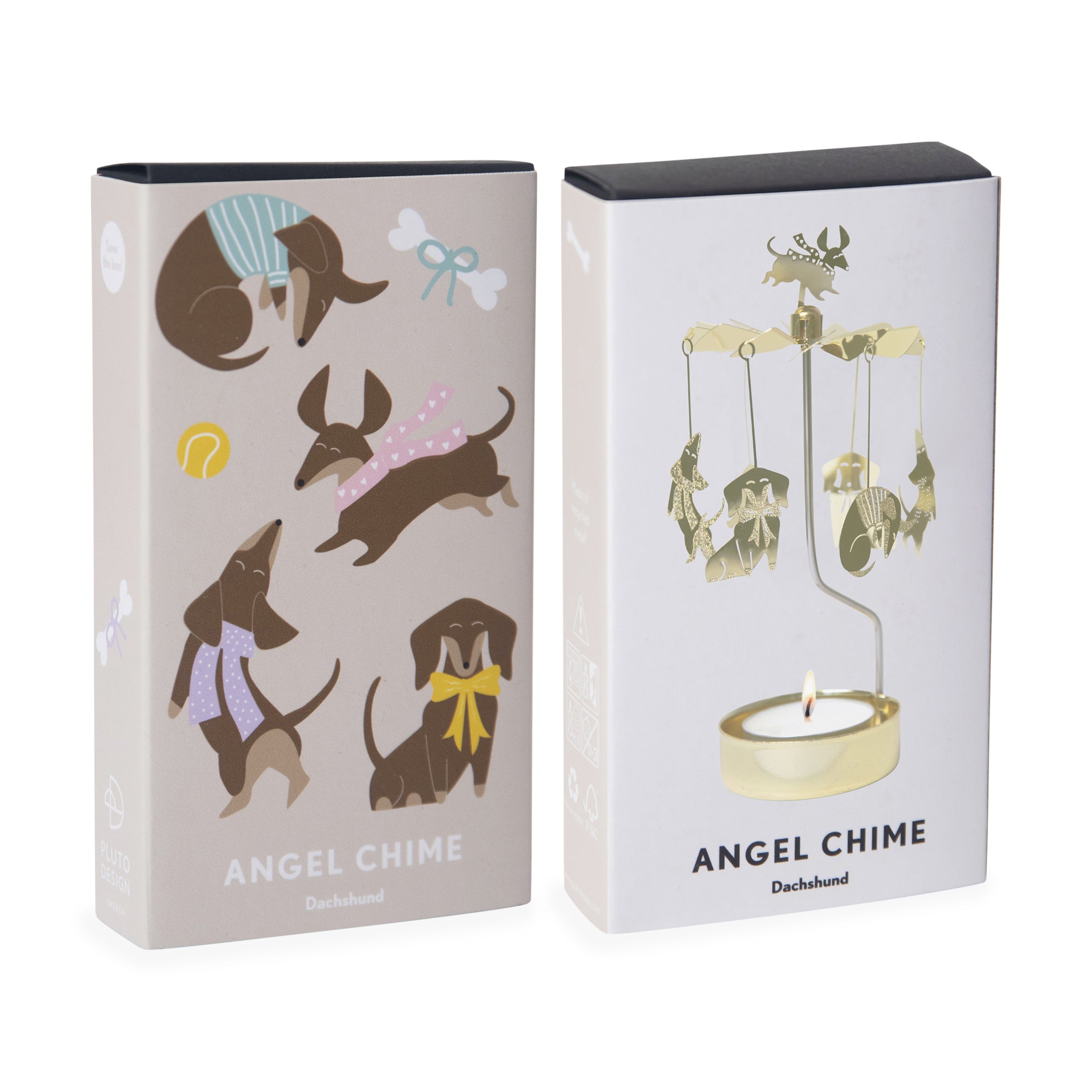 Dachshund Dogs Rotary Tea Light Candle Holder - Image 3