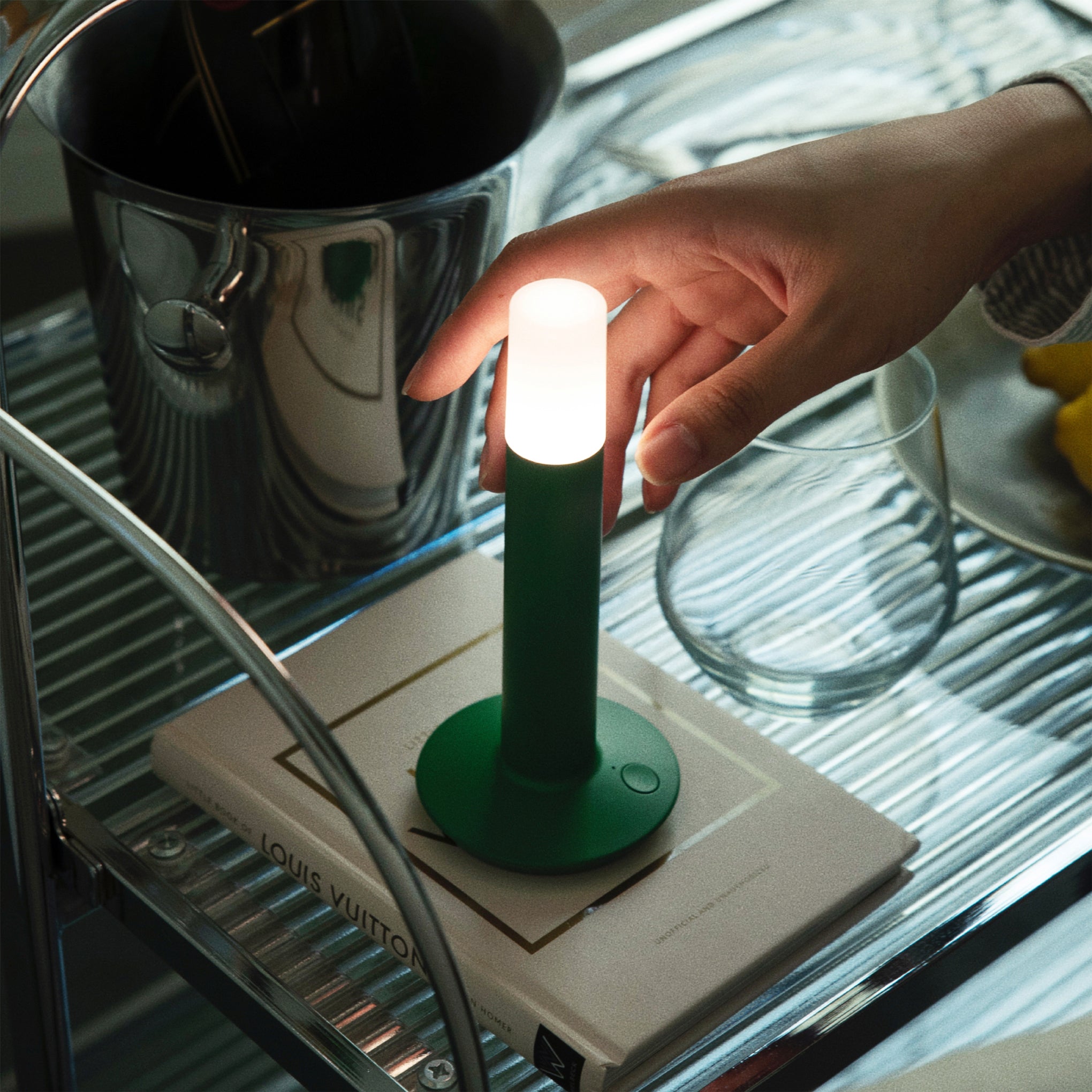 Lighthouse Portable Lamp - Vintage Green - Image 2