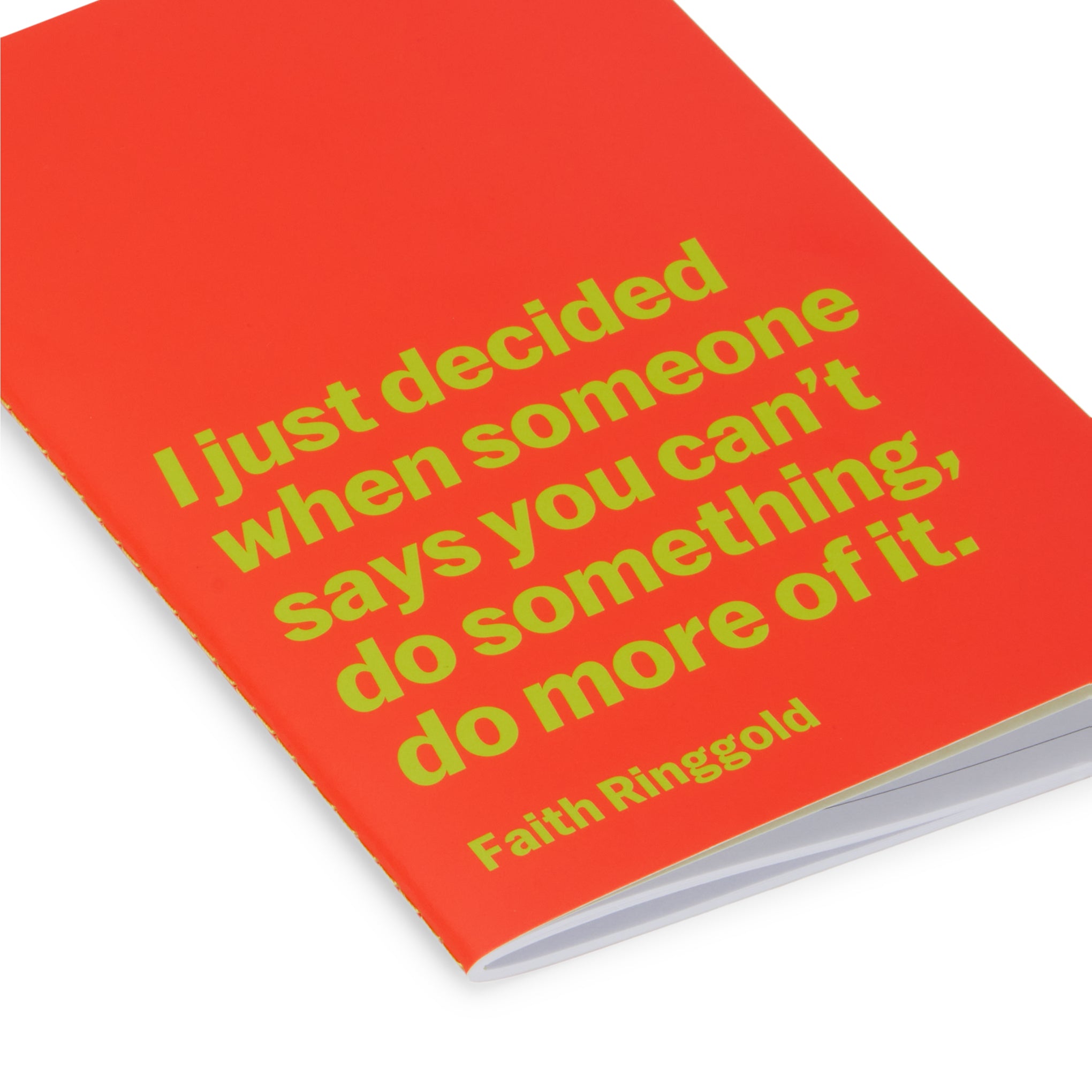 MoMA Faith Ringgold Quote Notebook - Image 4