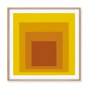 Josef Albers Golden Gates Framed Poster