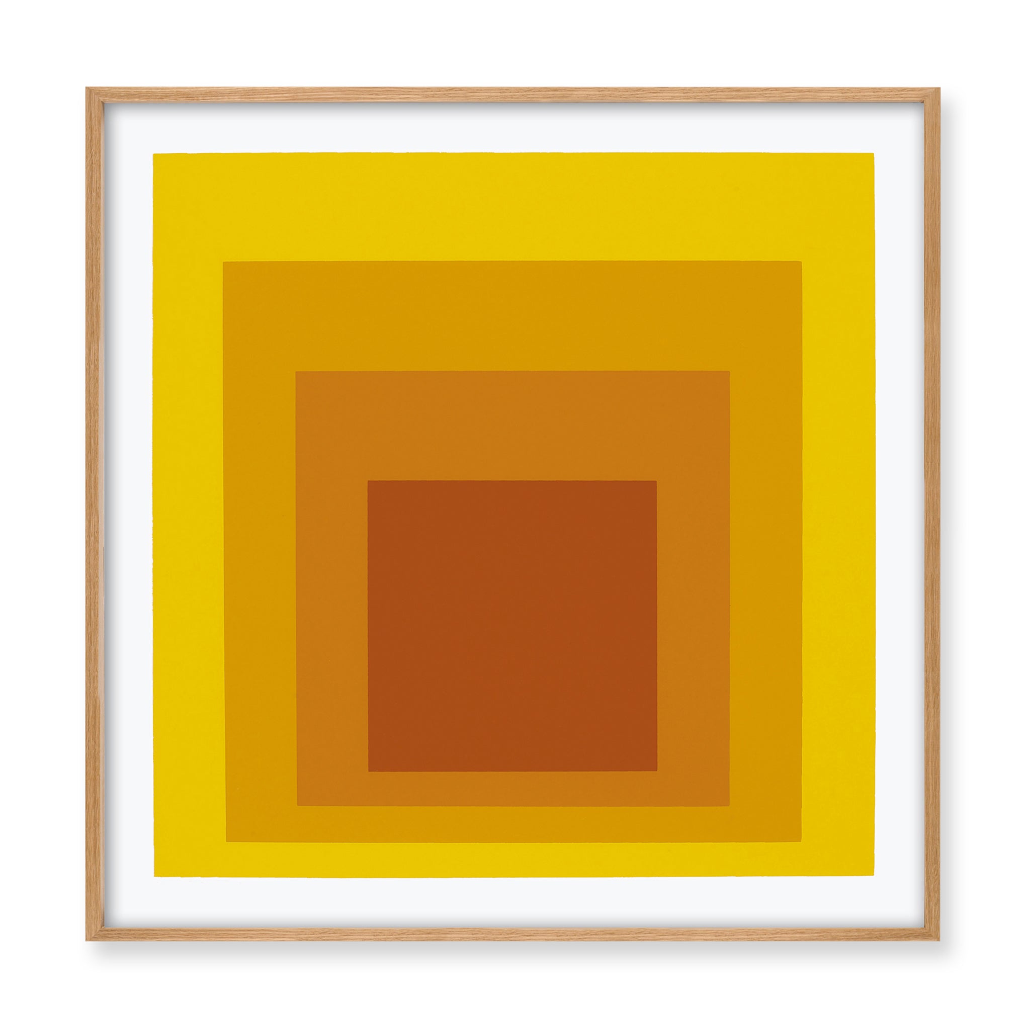 Josef Albers Golden Gates Framed Poster