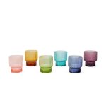 Todo Modo Stacking Glass Tumblers - Set of 6