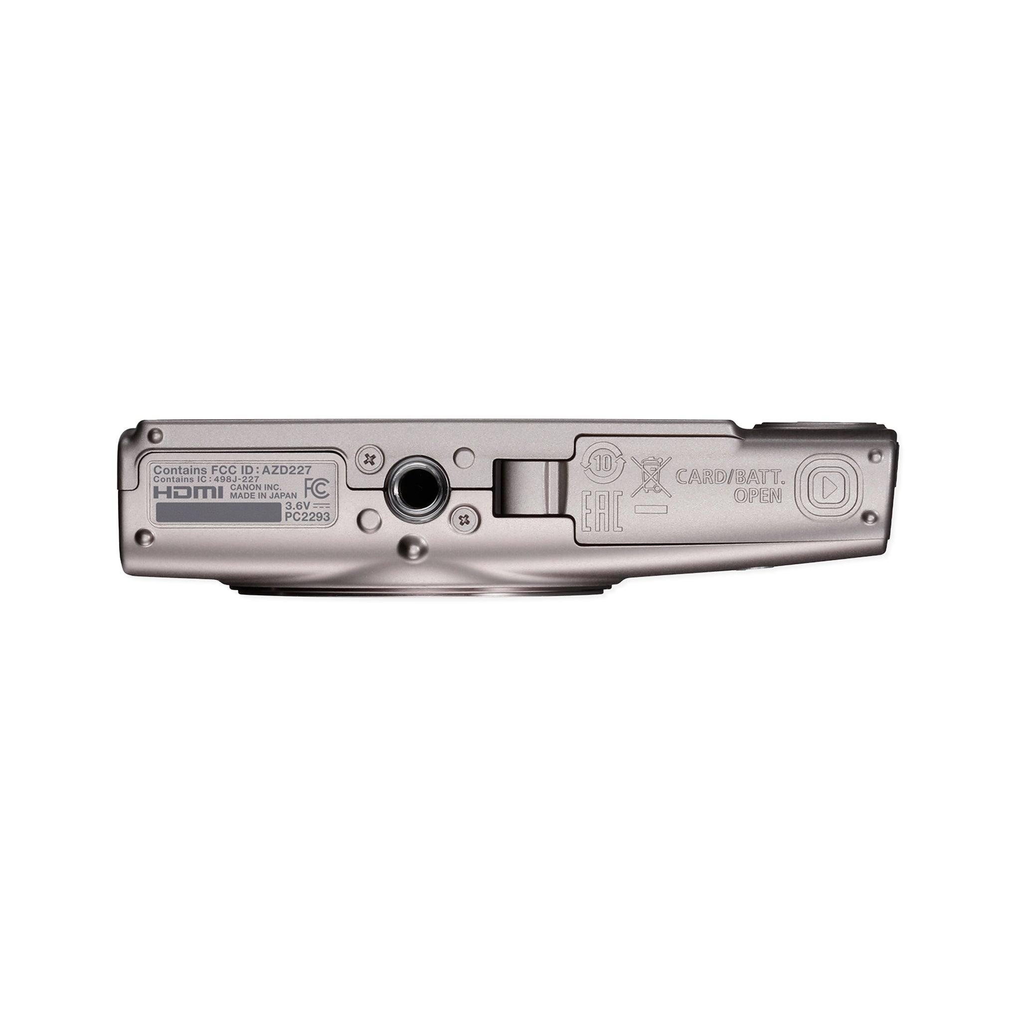 Canon PowerShot ELPH 360 Camera - Silver - Image 5