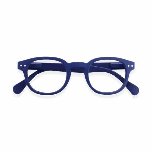 IZIPIZI Rounded-Edge Square Reading Glasses #C - Blue