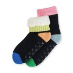Verloop Knit House Socks - Spot Black