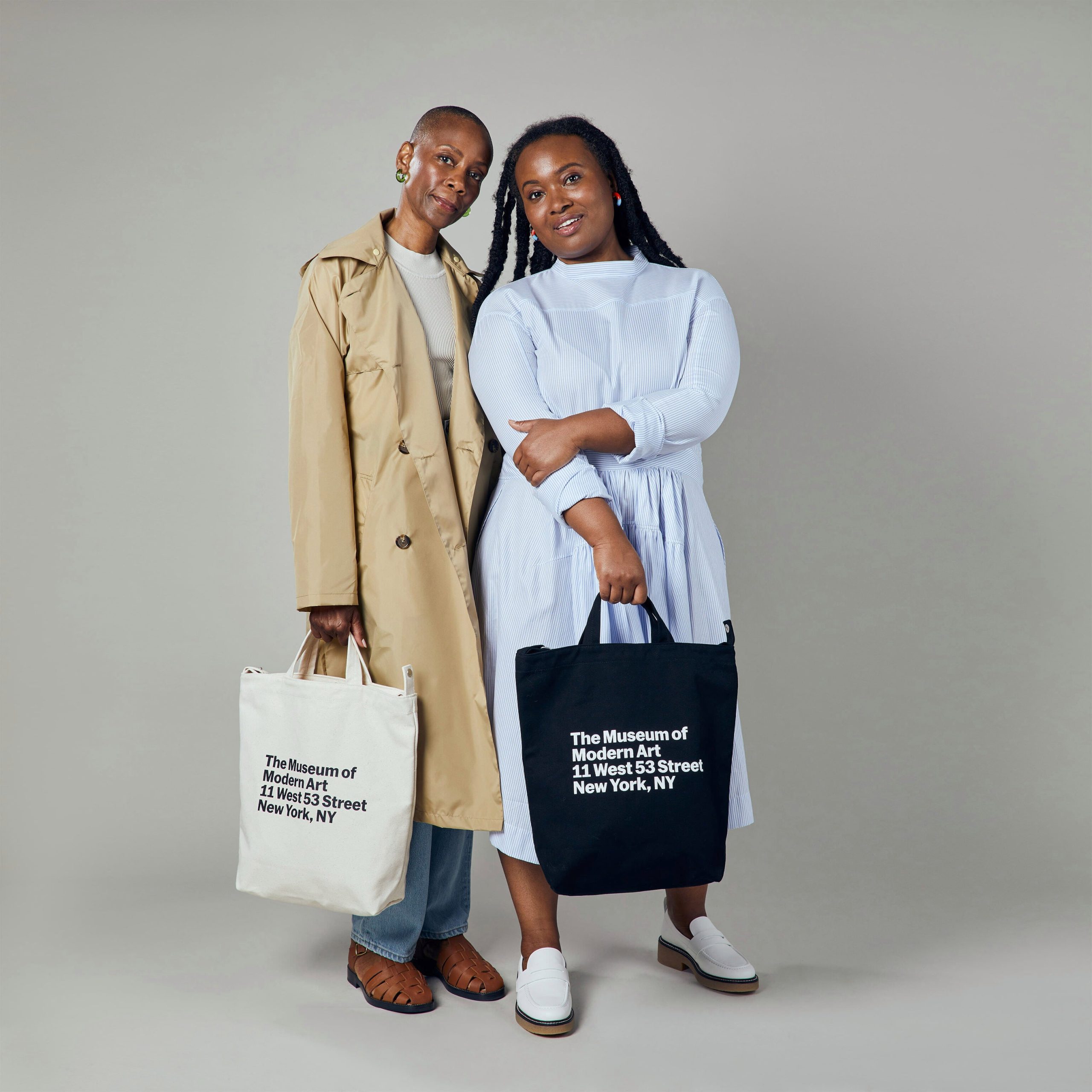 MoMA Baggu Recycled Cotton Duck Bag - Natural - Image 4