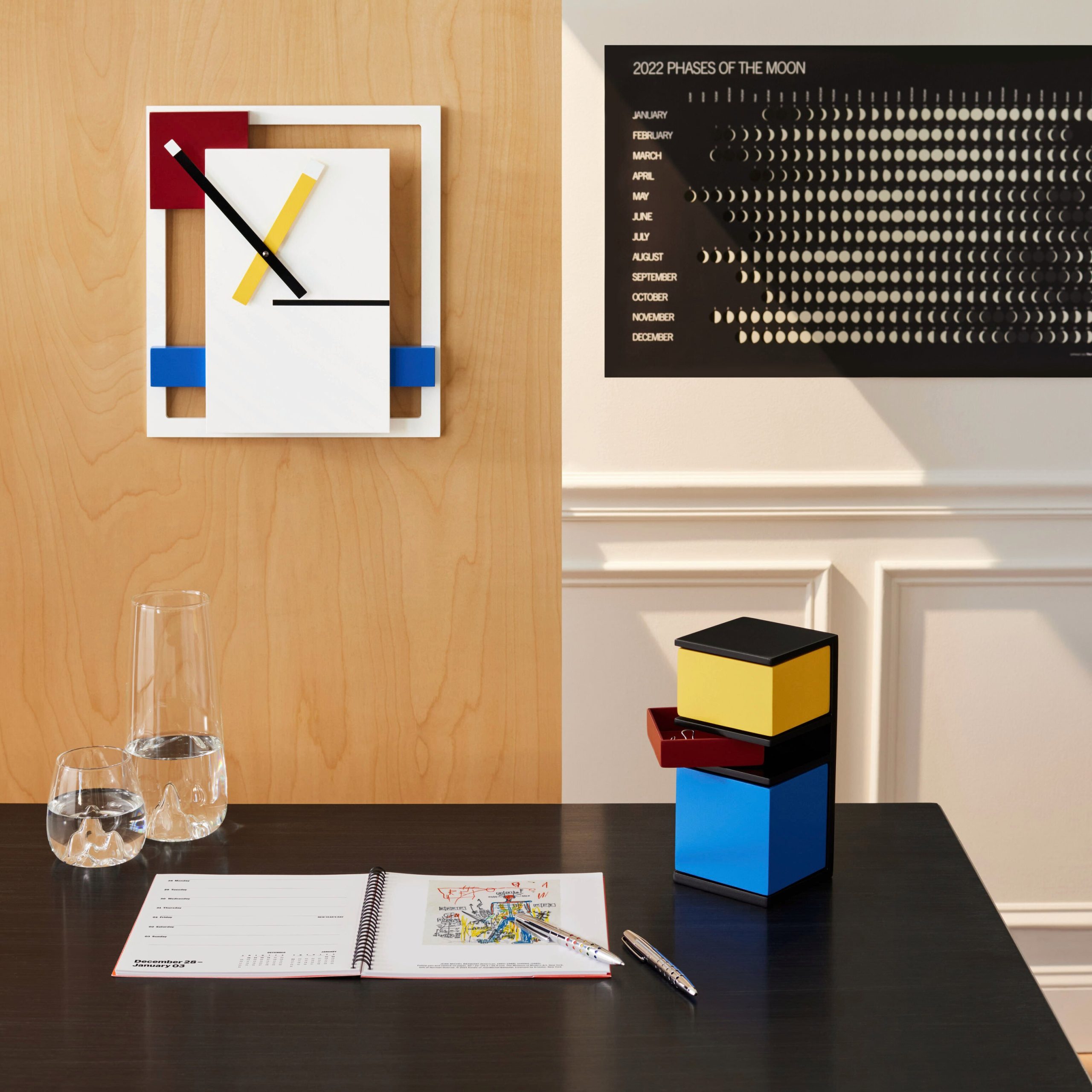 De Stijl Wall Clock - Image 2