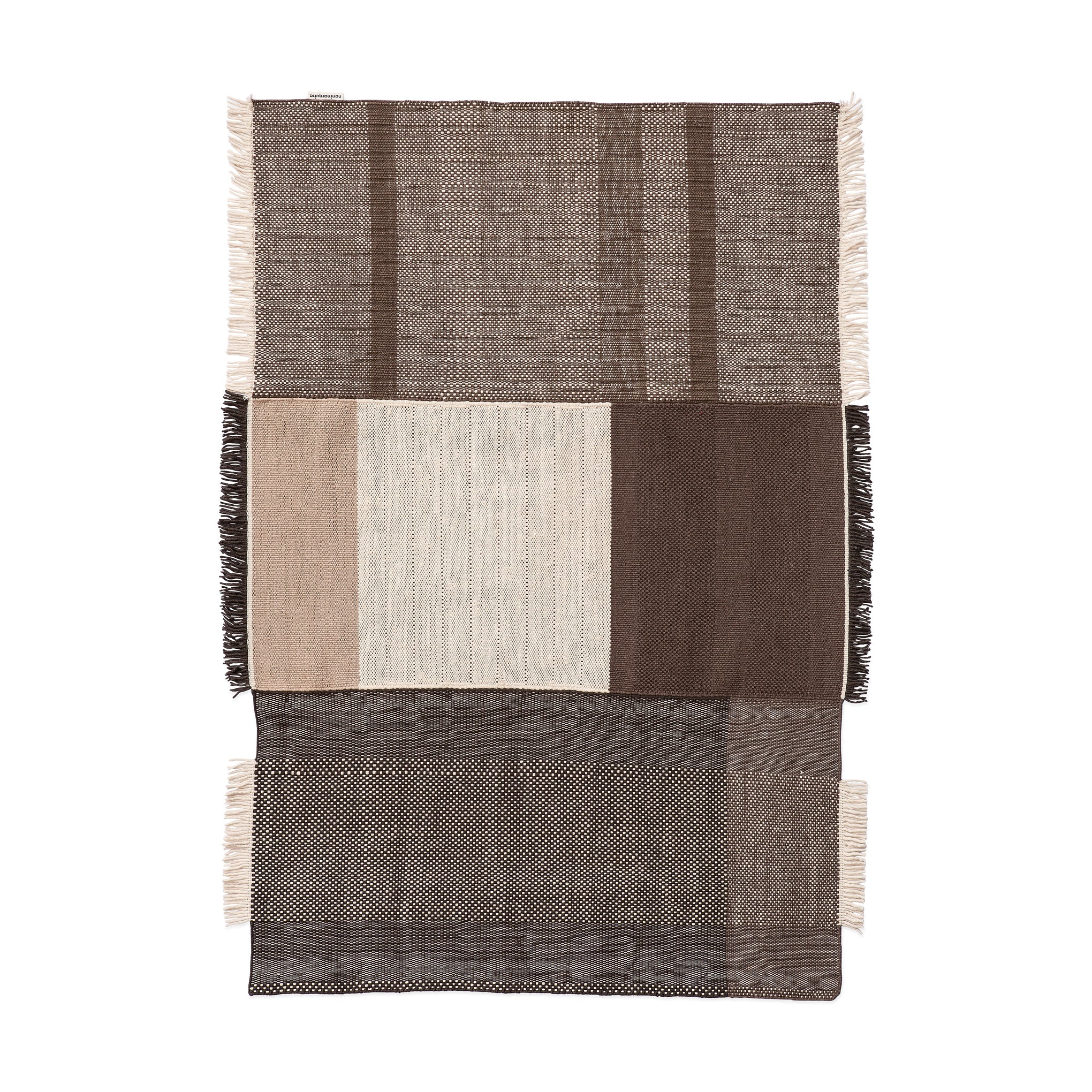 Nanimarquina Tres Rug - Chocolate