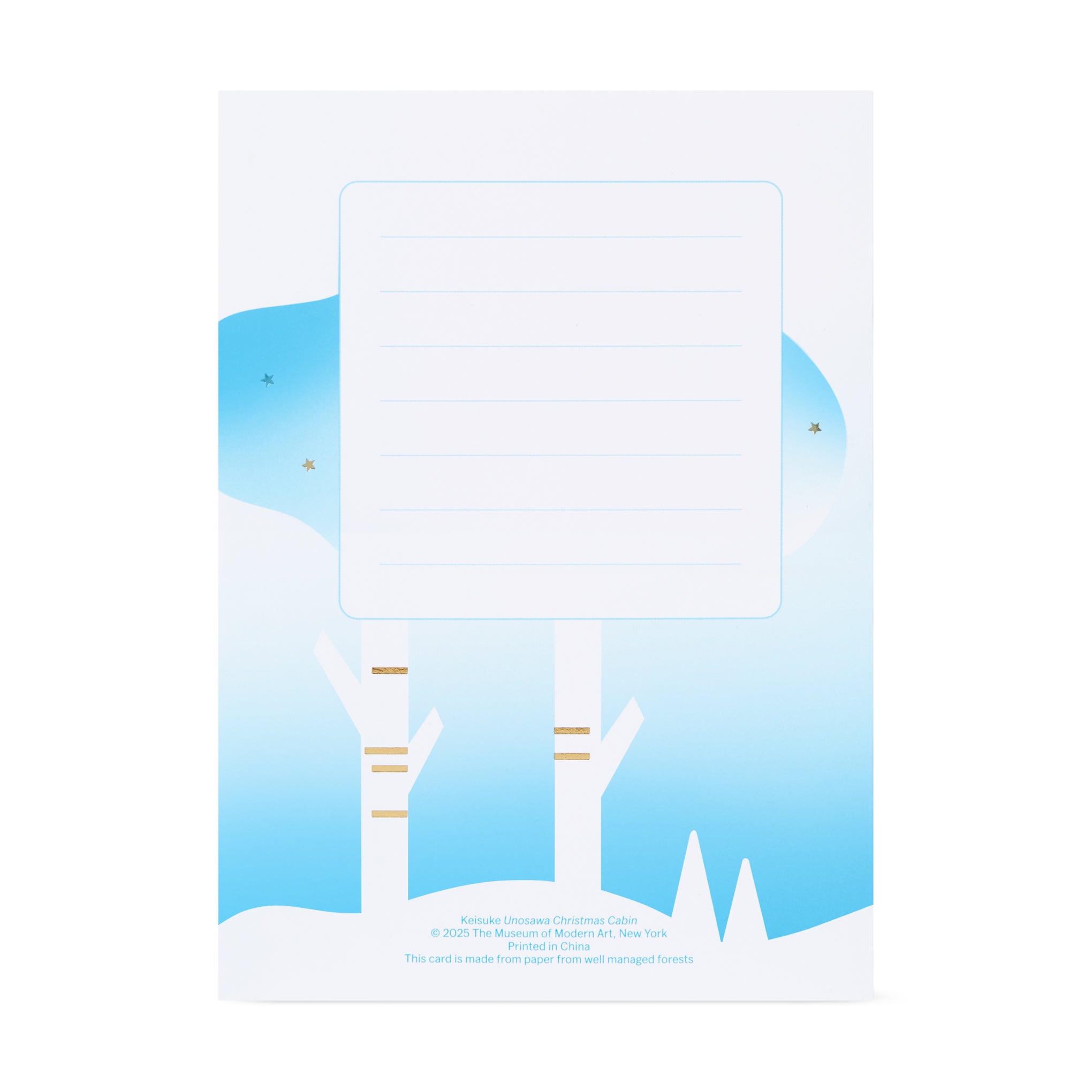 Christmas Cabin Holiday Pop-Up Cards - Set of 8 - Image 3