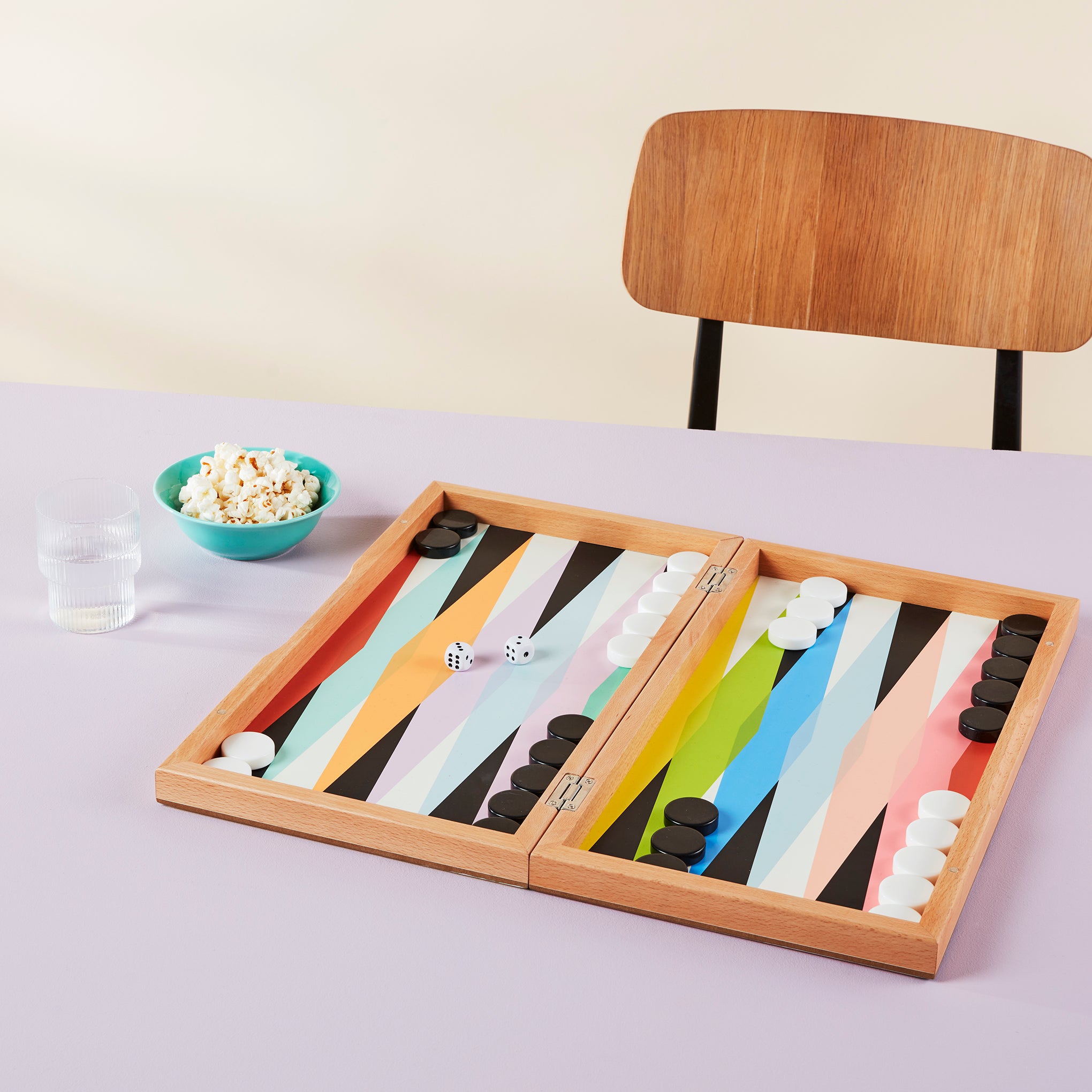 Colorful Backgammon Set - Image 2